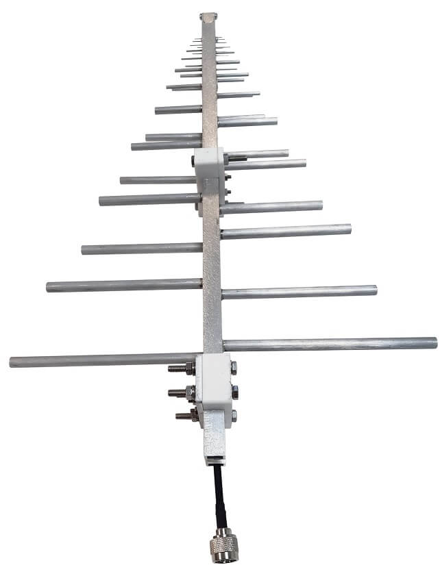  400-6000 MHz High Power Wideband Log Periodic Antenna (LPDA)